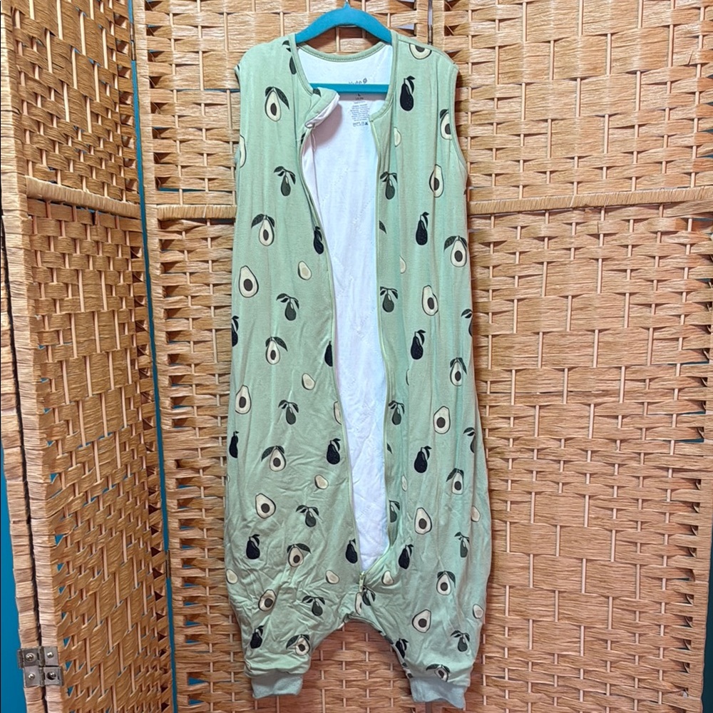 Kyte Baby Avocados sleep bag walker 1.0 tog size large